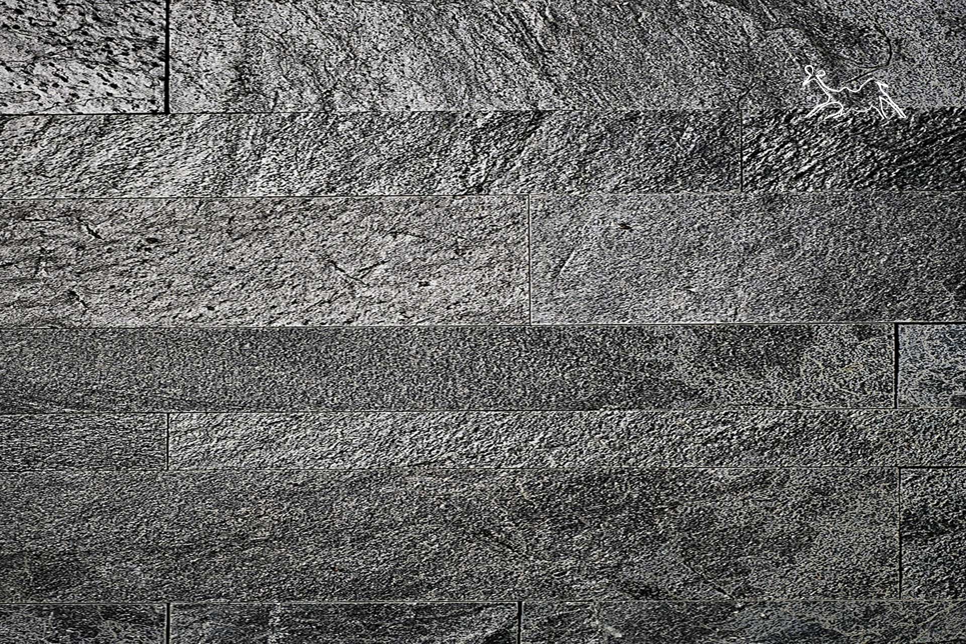 texture quarzite Silver naturale con sfumature grigie e argento rivestimento parete