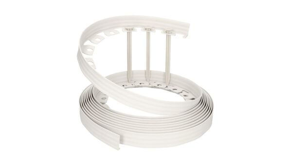 Separatore da giardino per aiuole Grigio Chiaro