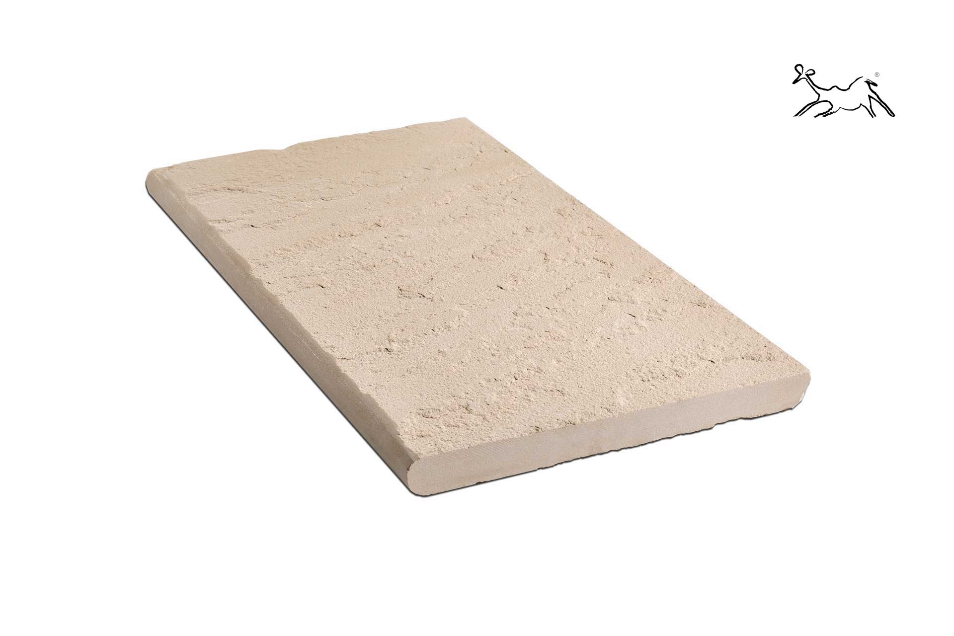 Dettaglio texture quarzite Milk Shake The Stone Age Exclusive venature uniche bordo piscina quarzite